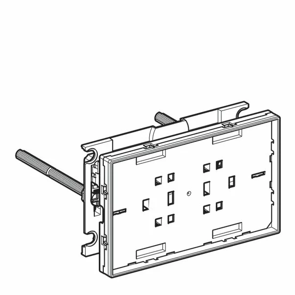 Capac de protectie Geberit Omega cu rama de vizualizare [2]
