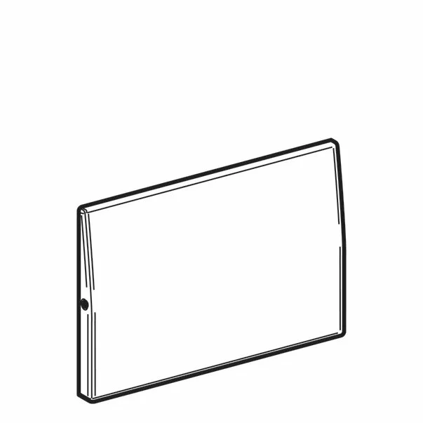 Capac de protectie Geberit Delta lustruit [2]