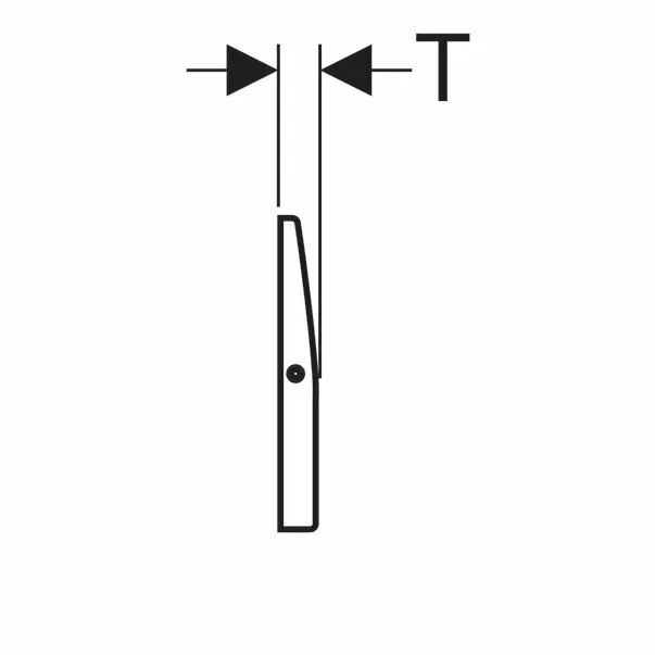 Capac de protectie Geberit Delta lustruit [4]