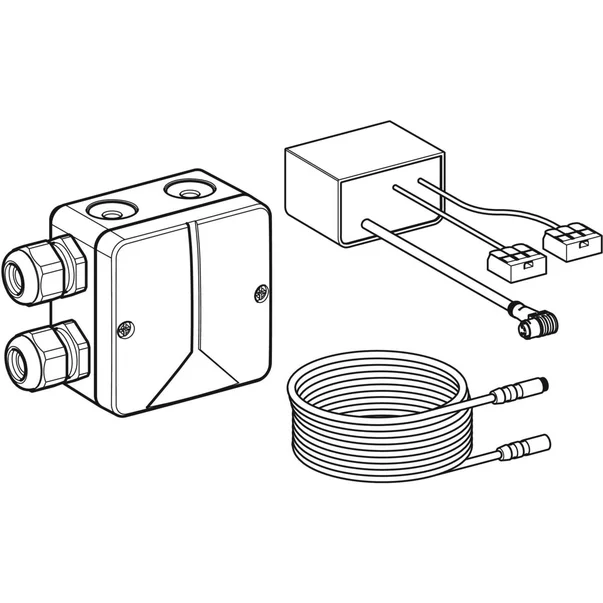 Set priza racordare, modul alimentare si cablu pentru Geberit DuoFresh [2]