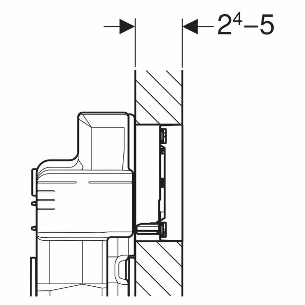 Clapeta de actionare Geberit Sigma60 alb [2]