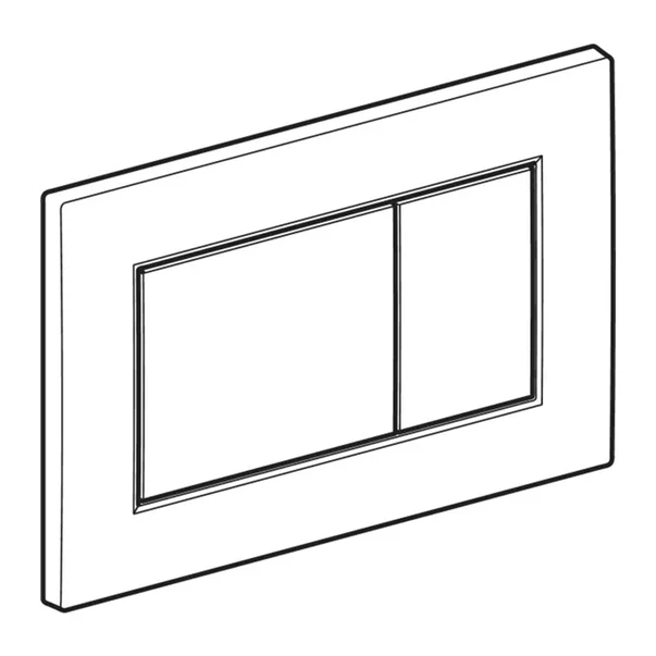 Clapeta de actionare Geberit Sigma01 crom finisaj mat [2]
