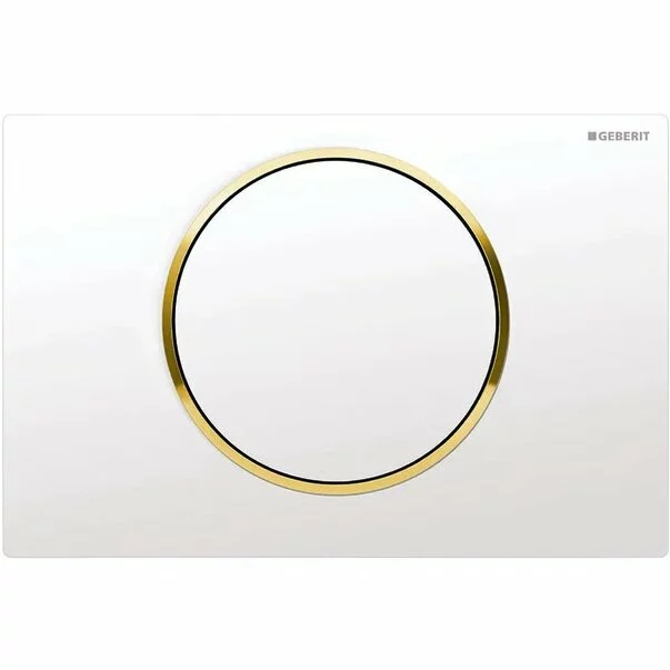  Clapeta actionare - Clapeta de actionare Geberit Sigma10 alb/auriu/alb