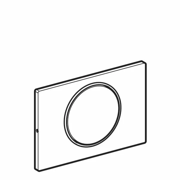 Clapeta de actionare Geberit Sigma10 antivandal otel inoxidabil crom mat [2]