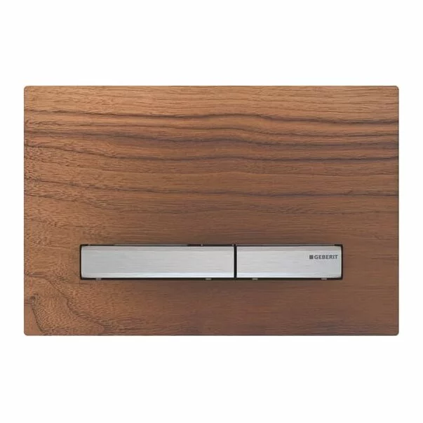  Clapeta actionare - Clapeta de actionare Geberit Sigma50 nuc american/ clape cromate