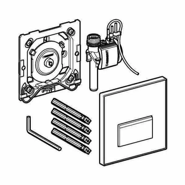 Clapeta de actionare Geberit Sigma 50 pentru pisoar personalizabila 0.8 cm [4]