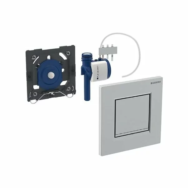 Clapeta de actionare Geberit Sigma 30 pentru pisoar penumatica crom lucios/crom mat [2]
