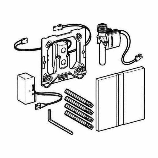 Clapeta de actionare Geberit Sigma 50 pentru pisoar electronica cu senzor 220 V [4]
