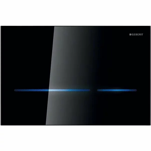  Clapeta actionare - Clapeta electronica Geberit Sigma80 negru pentru rezervor cu grosimea 12 cm