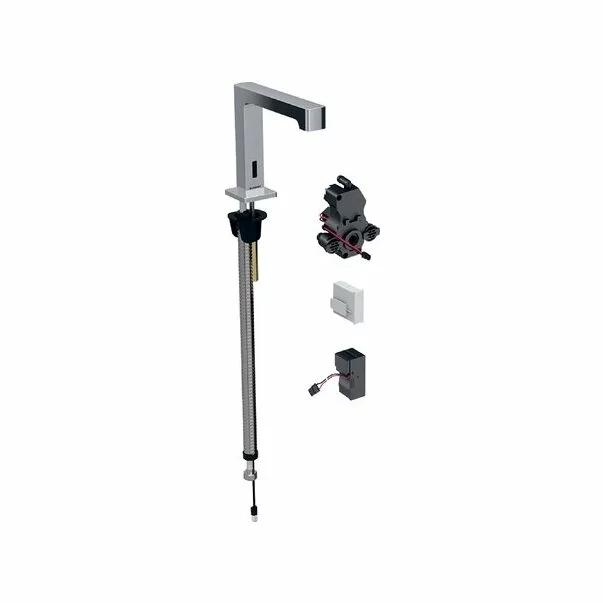 Baterii baie - Baterie electronica lavoar Geberit Brenta cu alimentare de la retea pentru cutie functionala incastrata