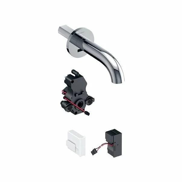 Baterii baie - Baterie electronica lavoar Geberit Piave 17 cu alimentare de la retea pentru cutie functionala incastrata