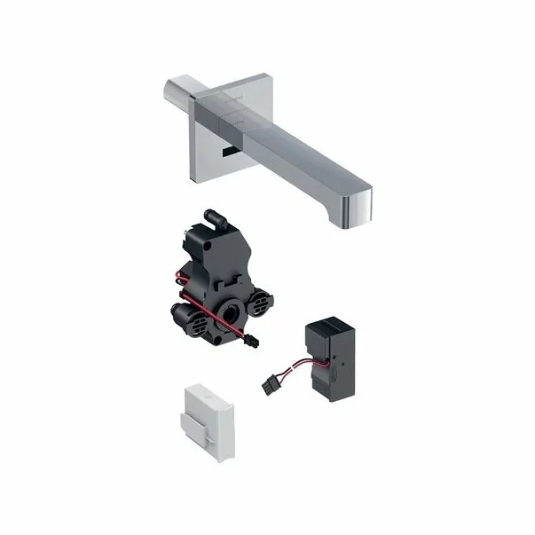 Baterii baie - Baterie electronica lavoar Geberit Brenta 17 cu alimentare de la retea pentru cutie functionala incastrata