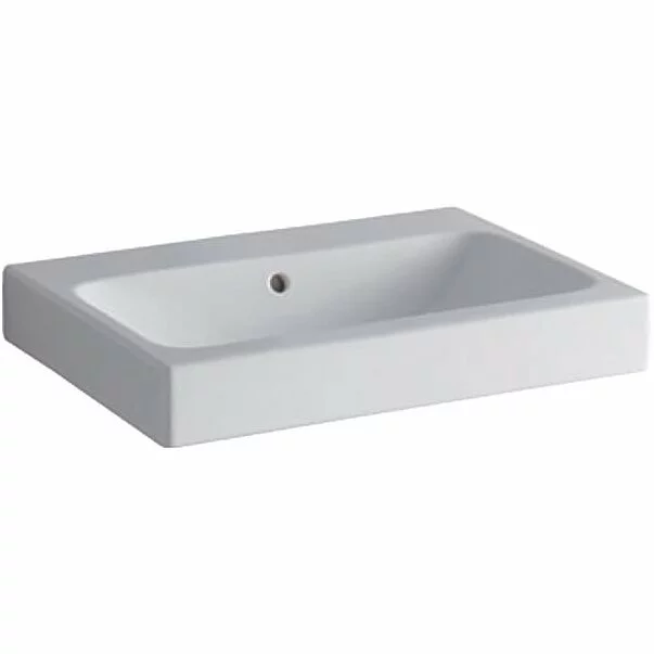 Lavoare pe mobilier - Lavoar pe mobilier Geberit Icon 60 cm fara orificiu baterie cu orificiu preplin