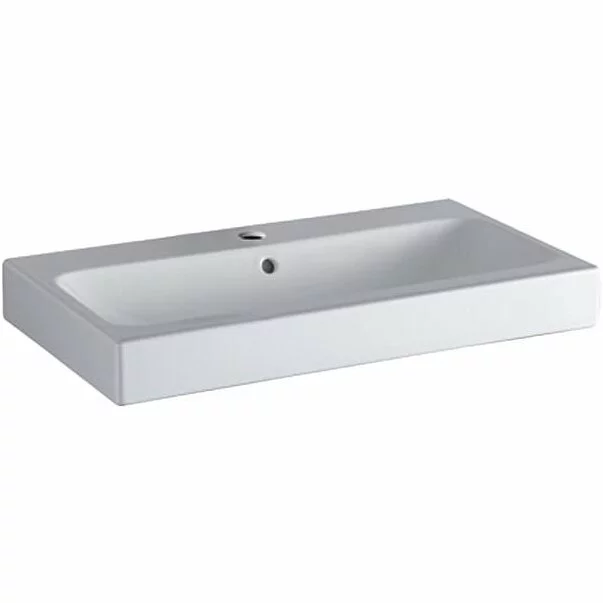 Lavoare pe mobilier - Lavoar pe mobilier Geberit Icon 75 cm cu orificiu baterie
