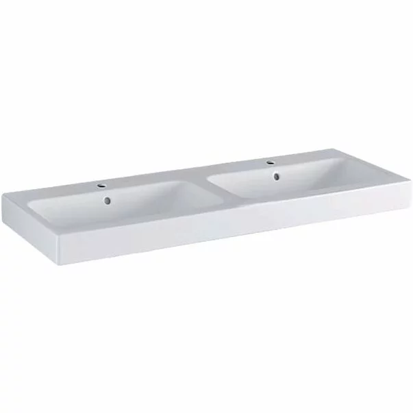 Lavoare pe mobilier - Lavoar pe mobilier dublu Geberit Icon 120 cm