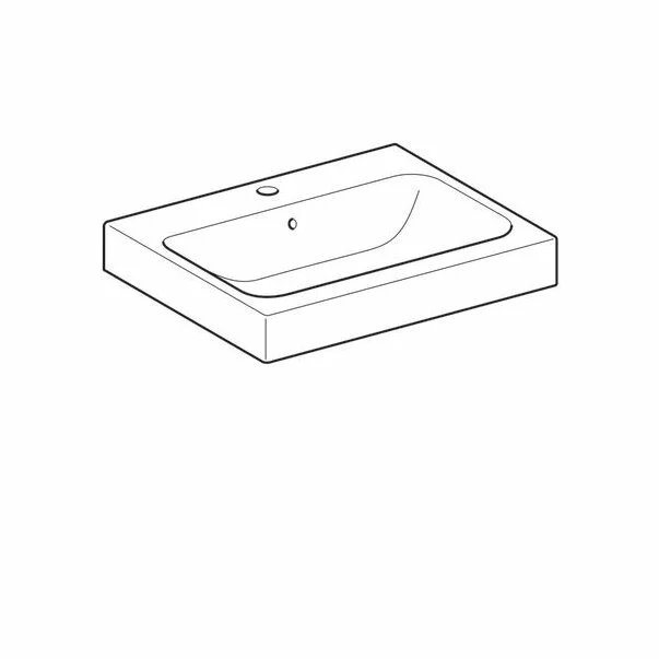 Lavoar pe blat Geberit Icon 60 cm [2]