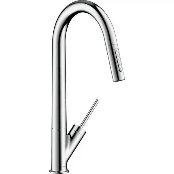 Bucatarie - Baterie bucatarie cu dus extractibil Hansgrohe Axor Starck Ecosmart 270