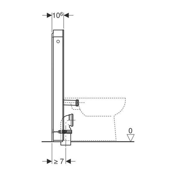 Modul Geberit Monolith pentru wc pe pardoseala imitatie ardezie 101 cm [3]