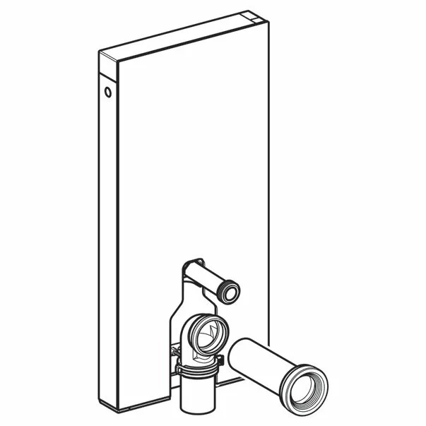Modul Geberit Monolith pentru wc pe pardoseala alb 101 cm [2]