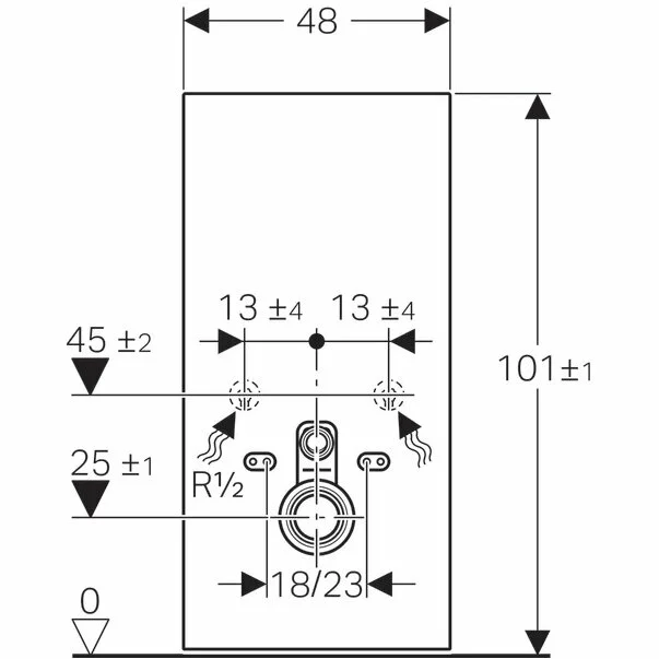 Modul Geberit Monolith pentru wc suspendat alb 101 cm [6]
