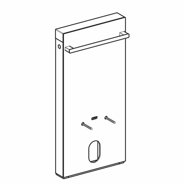 Modul Geberit Monolith pentru bideu gri nisipiu 101 cm [2]