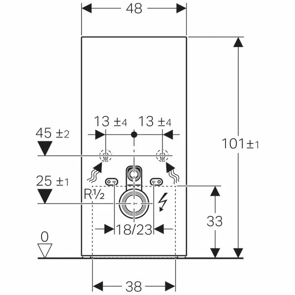 Modul Geberit Monolith Plus pentru wc suspendat alb 101 cm [6]