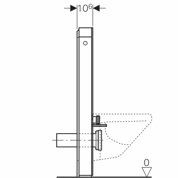 Modul Geberit Monolith Plus pentru wc suspendat alb 101 cm [7]