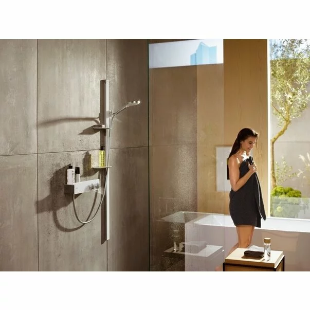 Baterie dus termostatata Hansgrohe ShowerTablet 350 alb - crom [2]