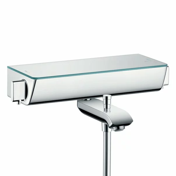 Baterii cada - Baterie cada - dus termostatata Hansgrohe Ecostat Select crom cu 2 functii