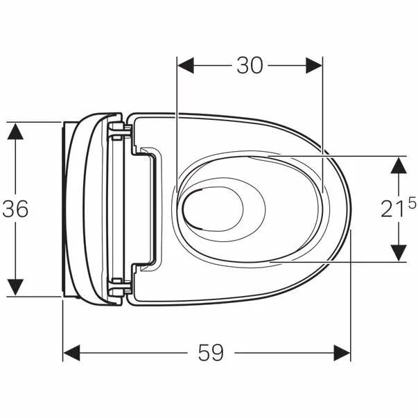 Vas wc suspendat Geberit Aquaclean Mera Comfort alb alpin cu functie de bideu electric [12]