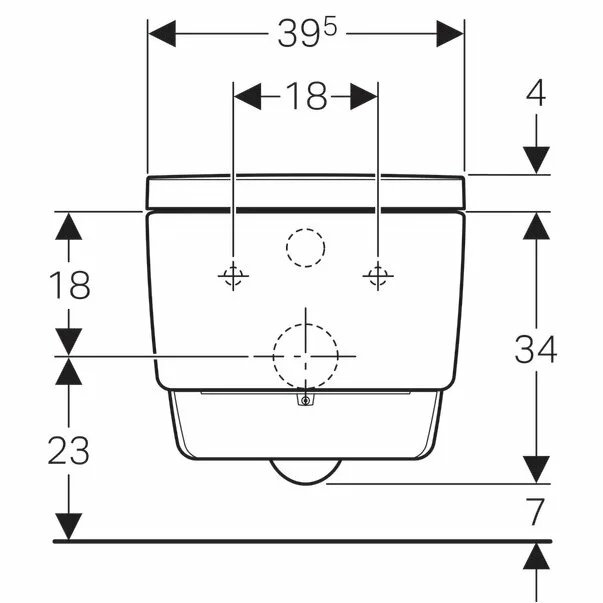 Vas wc suspendat Geberit Aquaclean Mera Comfort alb alpin cu functie de bideu electric [13]