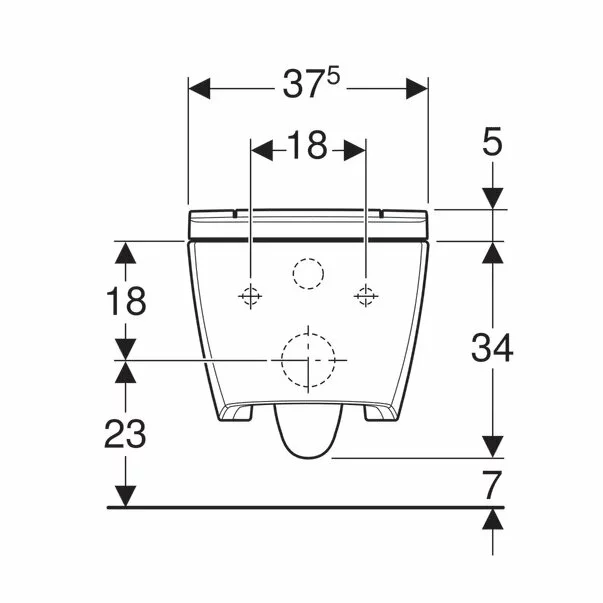 Vas wc suspendat Geberit Aquaclean Sela cu functie de bideu electric crom lucios [16]