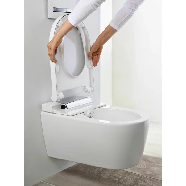 Vas wc suspendat Geberit Aquaclean Sela cu functie de bideu electric crom lucios [6]