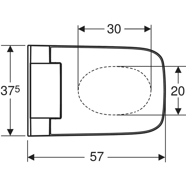 Vas wc suspendat cu capac softclose si functie bideu Geberit AquaClean Sela Square crom [4]