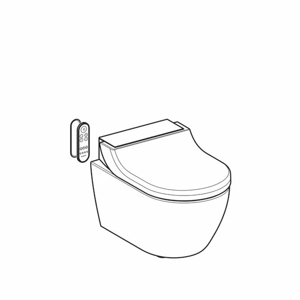 Vas wc suspendat Geberit Aquaclean Tuma Comfort alb alpin cu functie de bideu electric [2]