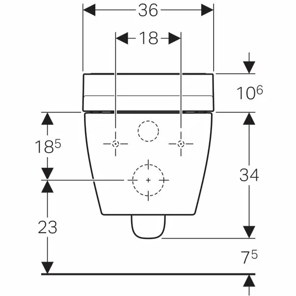 Vas wc suspendat Geberit Aquaclean Tuma Comfort alb alpin cu functie de bideu electric [4]