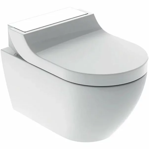 Obiecte Sanitare - Vas wc suspendat Geberit Aquaclean Tuma Comfort alb cu functie de bideu electric