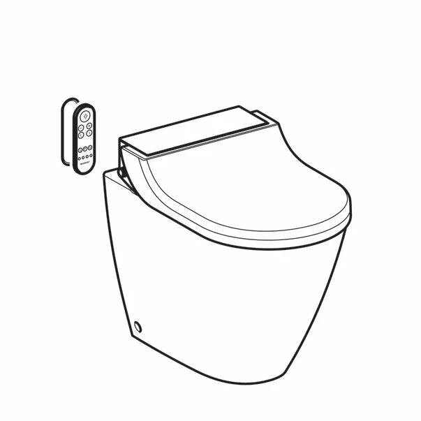 Vas wc pe pardoseala Geberit Aquaclean Tuma Comfort cu functie de bideu electric [2]