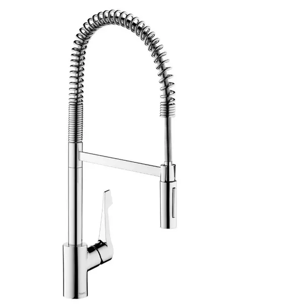 Baterii cu dus extractabil - Baterie bucatarie cu dus extractibil Hansgrohe Cento XXL cu 2 jeturi