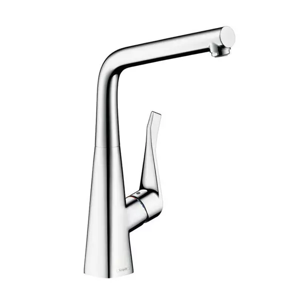 Bucatarie - Baterie bucatarie monocomanda Hansgrohe Metris M71 320 cu 1 jet 14822000
