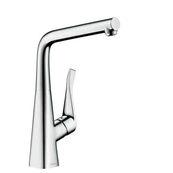 Bucatarie - Baterie bucatarie monocomanda Hansgrohe Metris M71 320 cu 1 jet 14823000