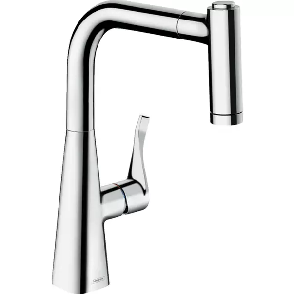 Bucatarie - Baterie bucatarie cu dus extractibil Hansgrohe Metris M71 220 cu 2 jeturi