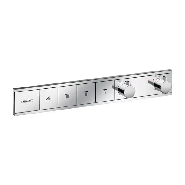 Baterii cada - Baterie cada - dus incastrata Hansgrohe RainSelect termostatata crom lucios 4 functii