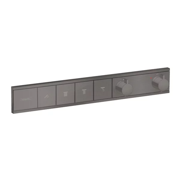 Baterii cada - Baterie cada - dus incastrata Hansgrohe RainSelect termostatata negru - crom periat 4 functii