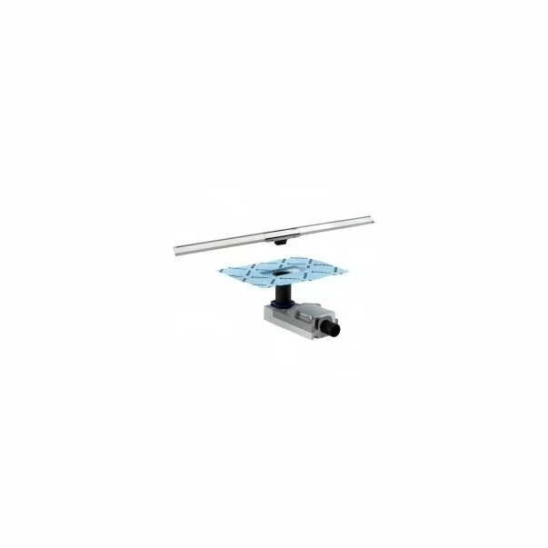 Cabine dus - Set rigola pentru dus Geberit CleanLine 90-200 mm plus capac 30-90 cm metal lucios