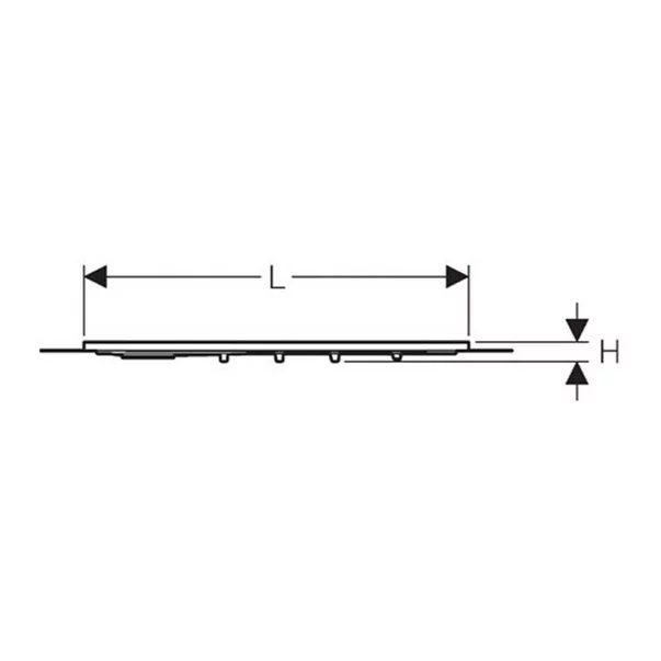 Cadita pentru dus Geberit Setaplano 80x140 cm [3]