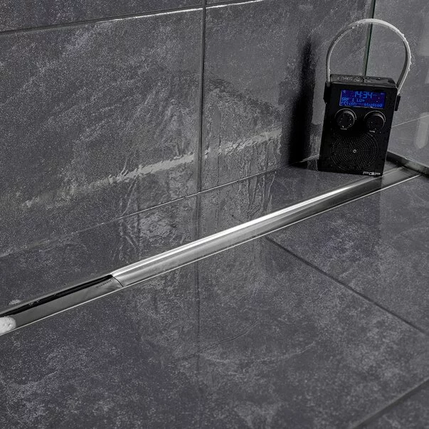 Rigole si canale de scurgere dus - Capac pentru rigola Geberit CleanLine80 30-130 cm otel inoxidabil