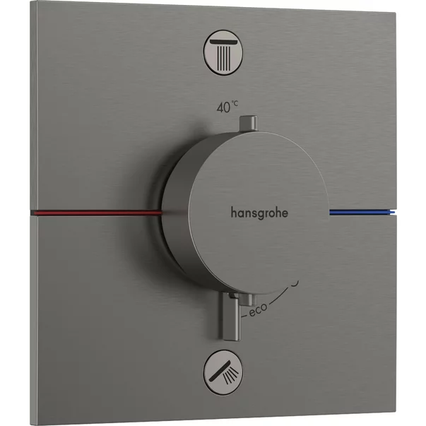 Baterii baie - Baterie dus termostatata incastrata crom periat Hansgrohe ShowerSelect Comfort E 2 functii