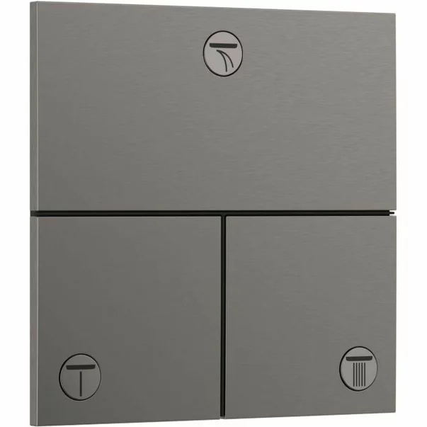 Baterii baie - Ventil incastrat crom periat Hansgrohe ShowerSelect Comfort E 3 functii