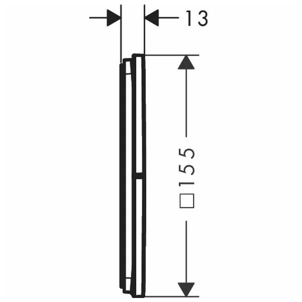 Ventil incastrat alb mat Hansgrohe ShowerSelect Comfort E 3 functii [2]
